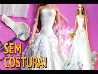 Vestido de Noiva Barbie