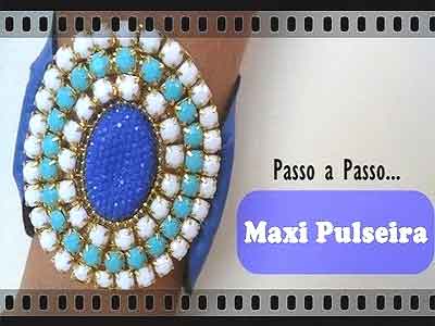 Maxi Pulseira Azul