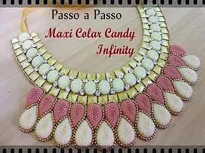 Maxi Colar Candy Infinity