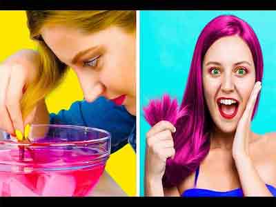 Colorir os cabelos em casa