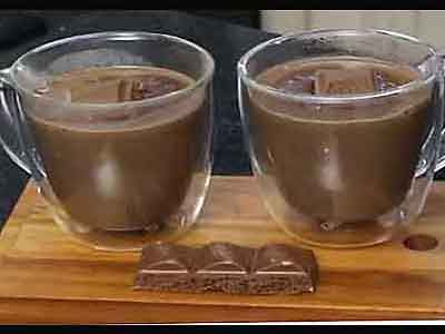 Chocolate quente c/suflair
