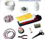 Vaso com Arranjo: Materiais