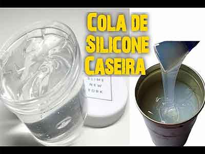 Cola Caseira de Silicone