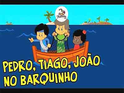 3P: Pedro, Tiago, Joo no barc