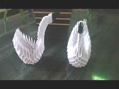 Cisne em 3D - modelo 1