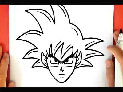 Como desenhar Goku de Dragon Ball: Aulas de Desenhos