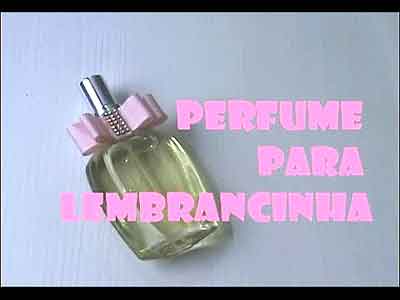 Perfume para Lembrancinha