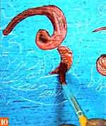 Banquinho Rosemaling: foto 10