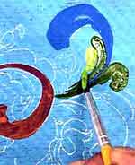 Banquinho Rosemaling: foto 11