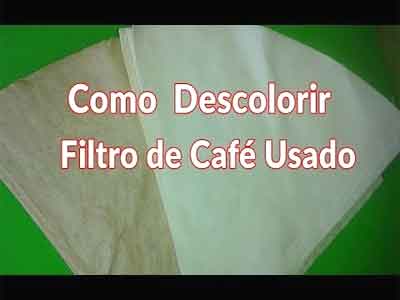 Descolorir Filtro de Caf�