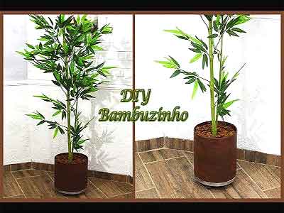 Vaso de Bambuzinhos